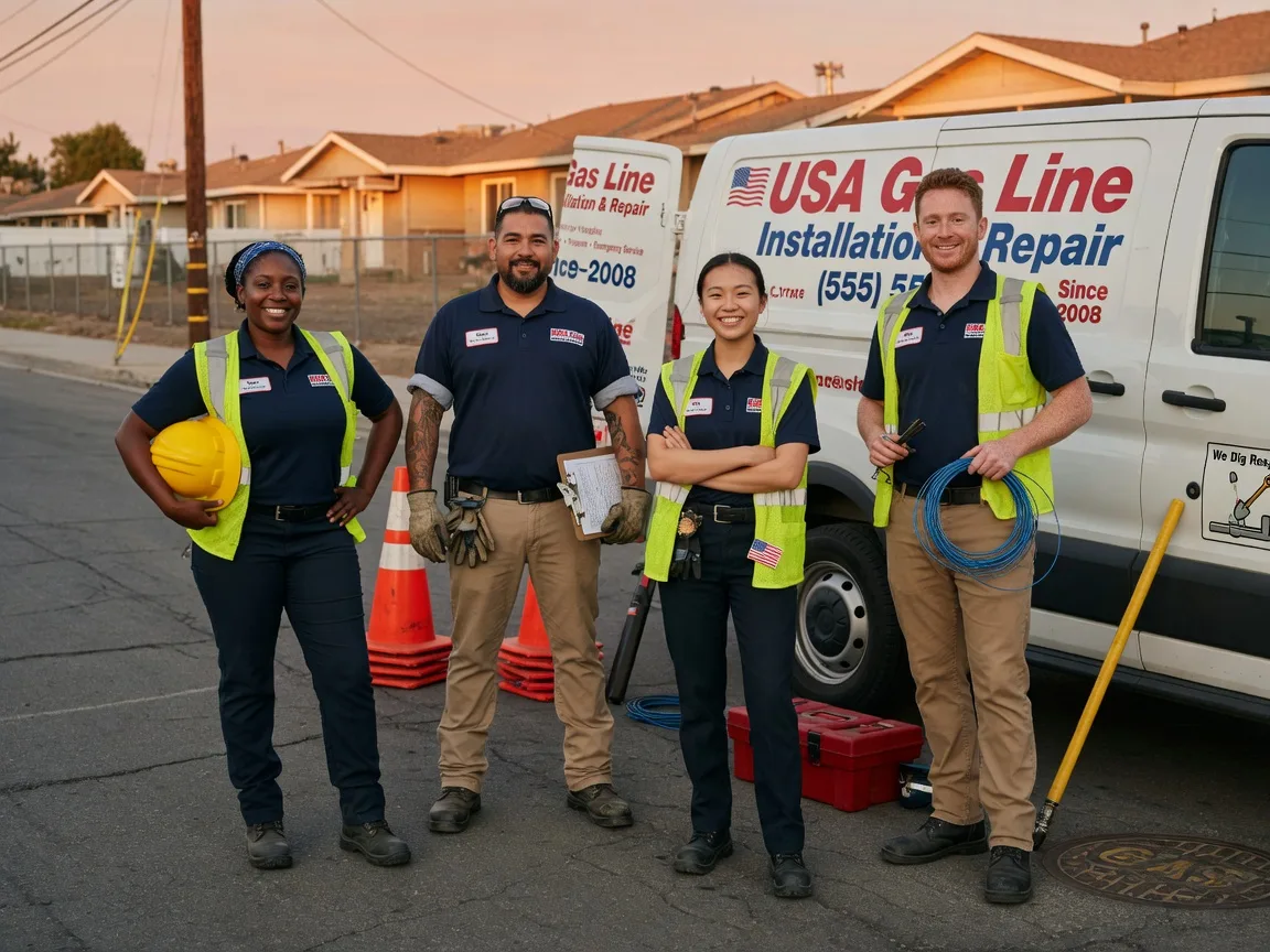 Gas Line Installation company in Rose, OK